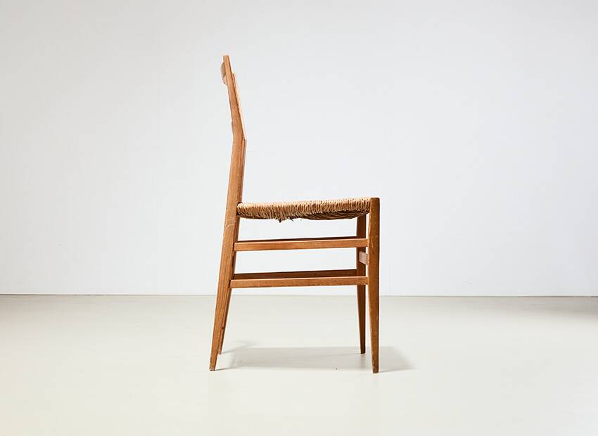 Chaise Gio Ponti Superleggera pour Cassina Italie 1957