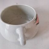 Vintage Salins soup bowl – Coppelia model – hand-decorated