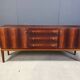 Mid century rosewood veneer sideboard, 1960s