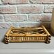 Bamboo letter holder