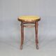 Thonet stool 1890 with new caning