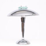 Tokyo Bauhaus Chrome table lamp 1980s Japan