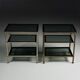 Metal side tables 1960s-70s