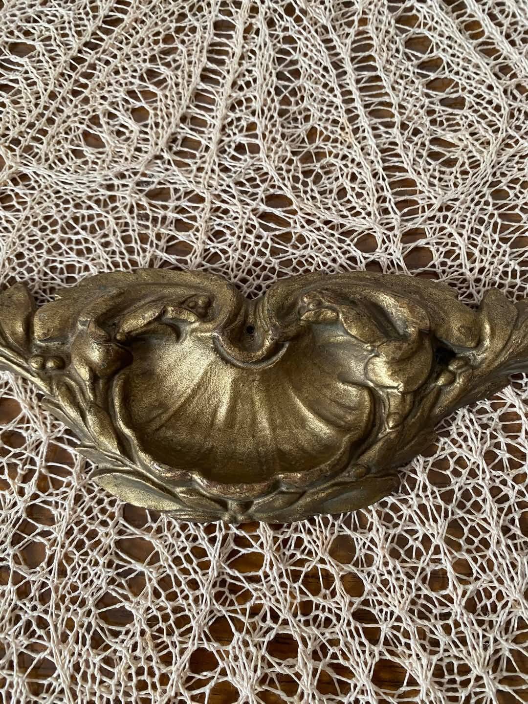 Ancient bronze pediment