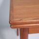 Table à manger extensible design danois en teck vintage années 60