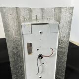 Set of 4 large doria wall lights in glazed glass design from the 60s vintage 3 lights