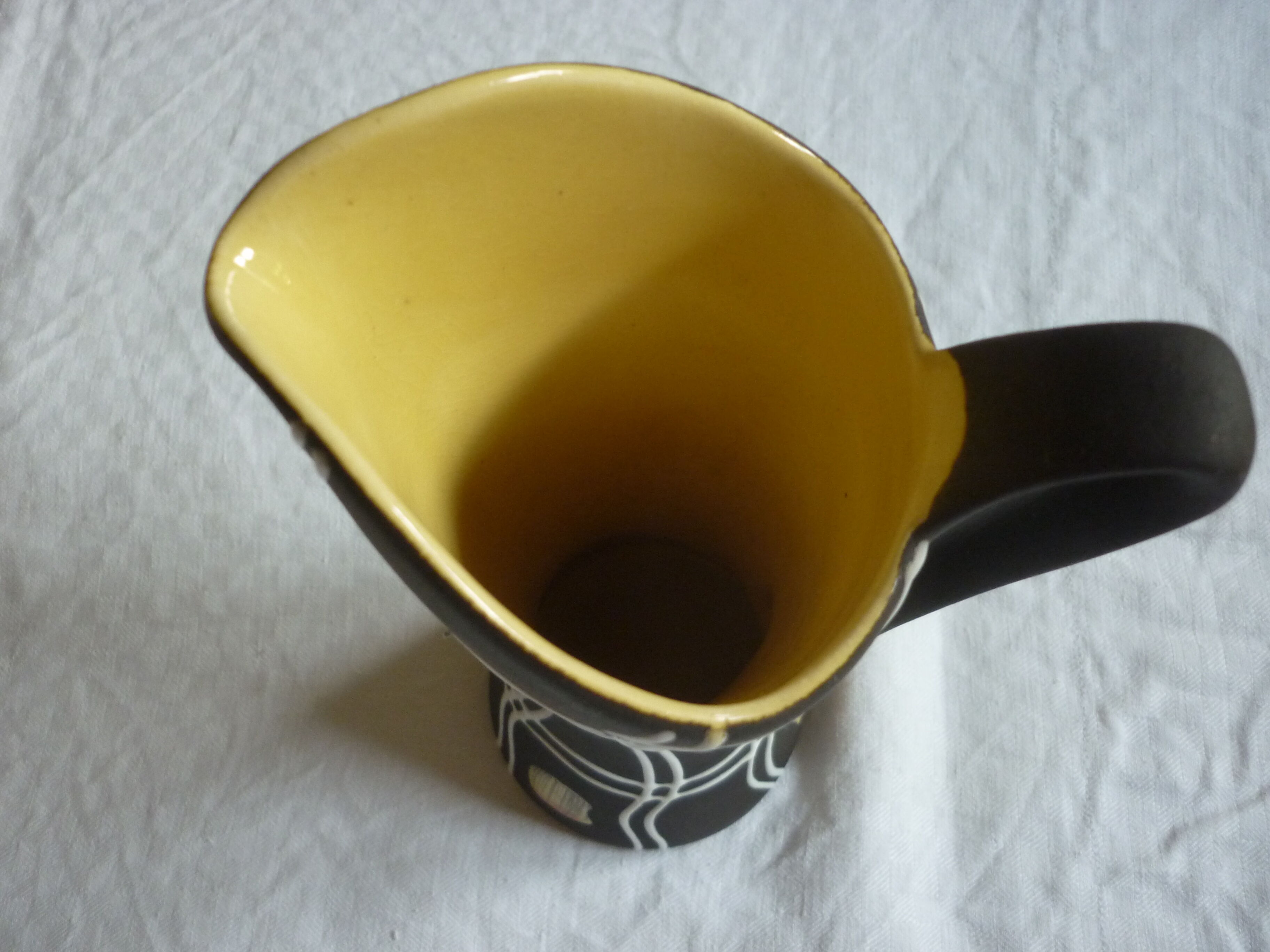 Vintage West Germany ceramic pitcher