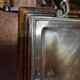 Silver metal tray