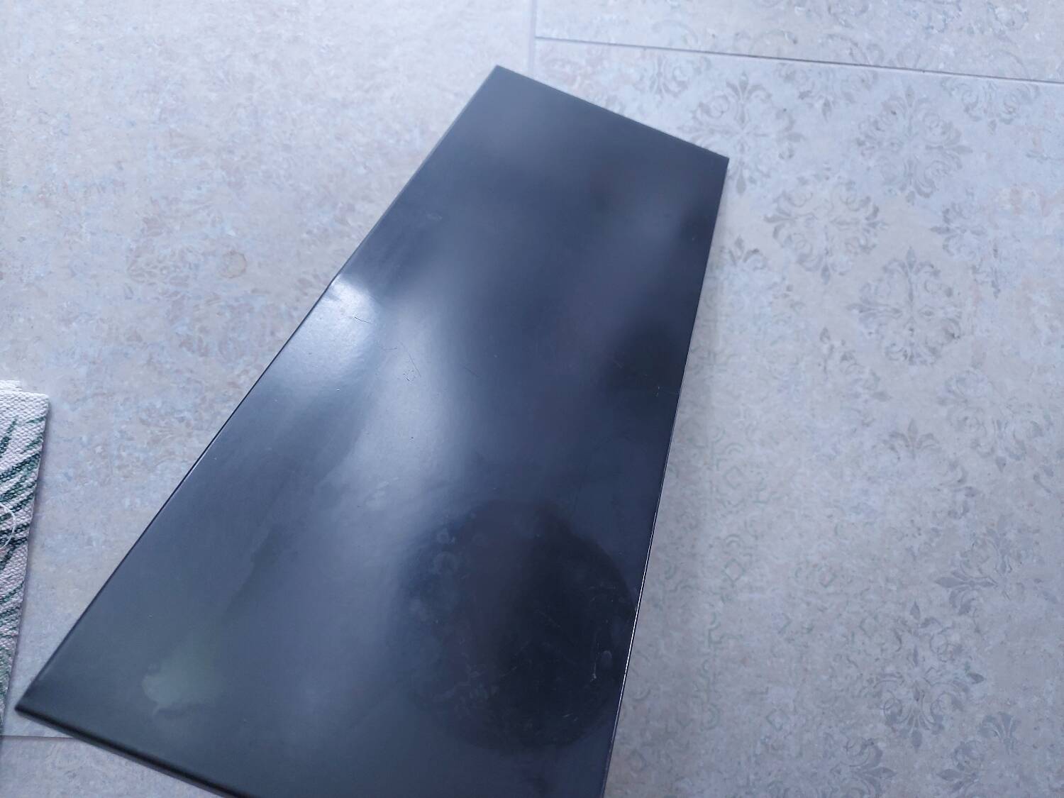 Vintage string metal shelves