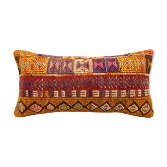 30x60 cm Kilim Cushion,Vintage Cushion Cover