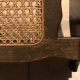 Canework magazine holder