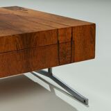 Unusual chest of drawers in rosewood mid-century Denmark 1960