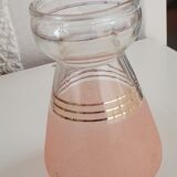 Pink granite bulb vase