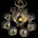 10 piece liquor service in moselle crystal