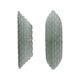 Pair of Aqua Green Murano Glass Wall Sconces with Textured Relief