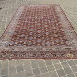 tapis ancien d'orient fait main yamouth 395 x 226 cm