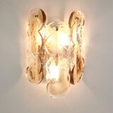 Pair of large wall sconces by Kalmar, Austria, 1960s.