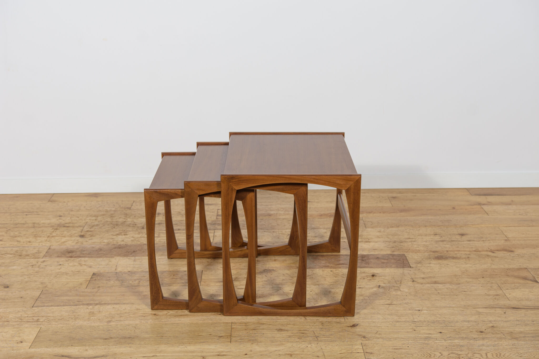 Mid-Century Modern Teak Nesting Tables Designed by R. Bennett for G-Plan, United Kingdom, 1960s