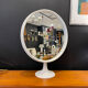 Large tulip foot mirror 1970