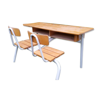 Double school boy desk