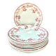 8 assiettes plates Terre de Fer H.Boulenger