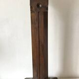 Rustic wooden column