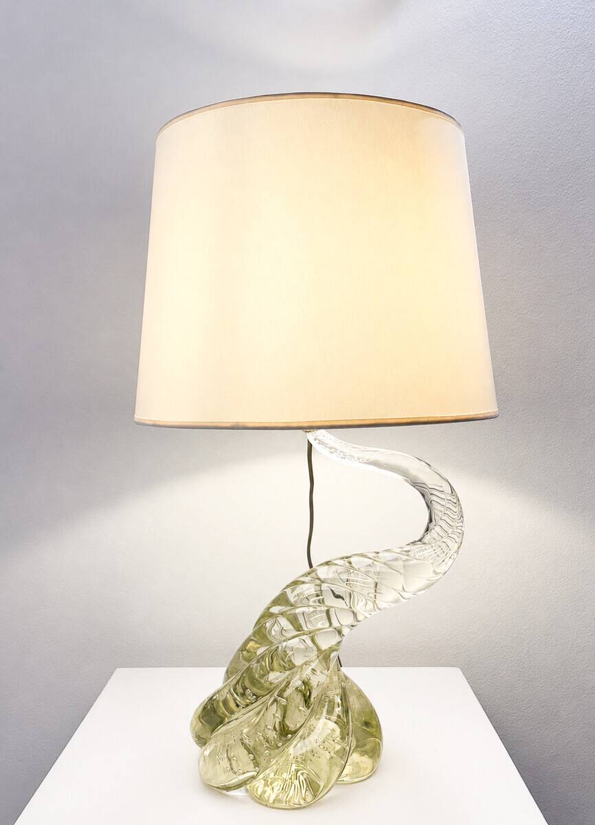 Murano Glass Table Lamp, Italy, 1960s