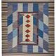 Contemporary Tribal Decorative Kilim 277 cm x 360 cm