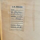 Vintage sideboard from 1962, signed