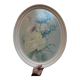 Oval flower service tray