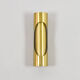 Mid Century Modern Space Age Brass Sconce by Marca SL Spain, 70s