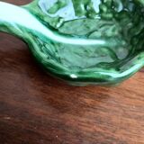 Soup tureen and cabbage slipware dish