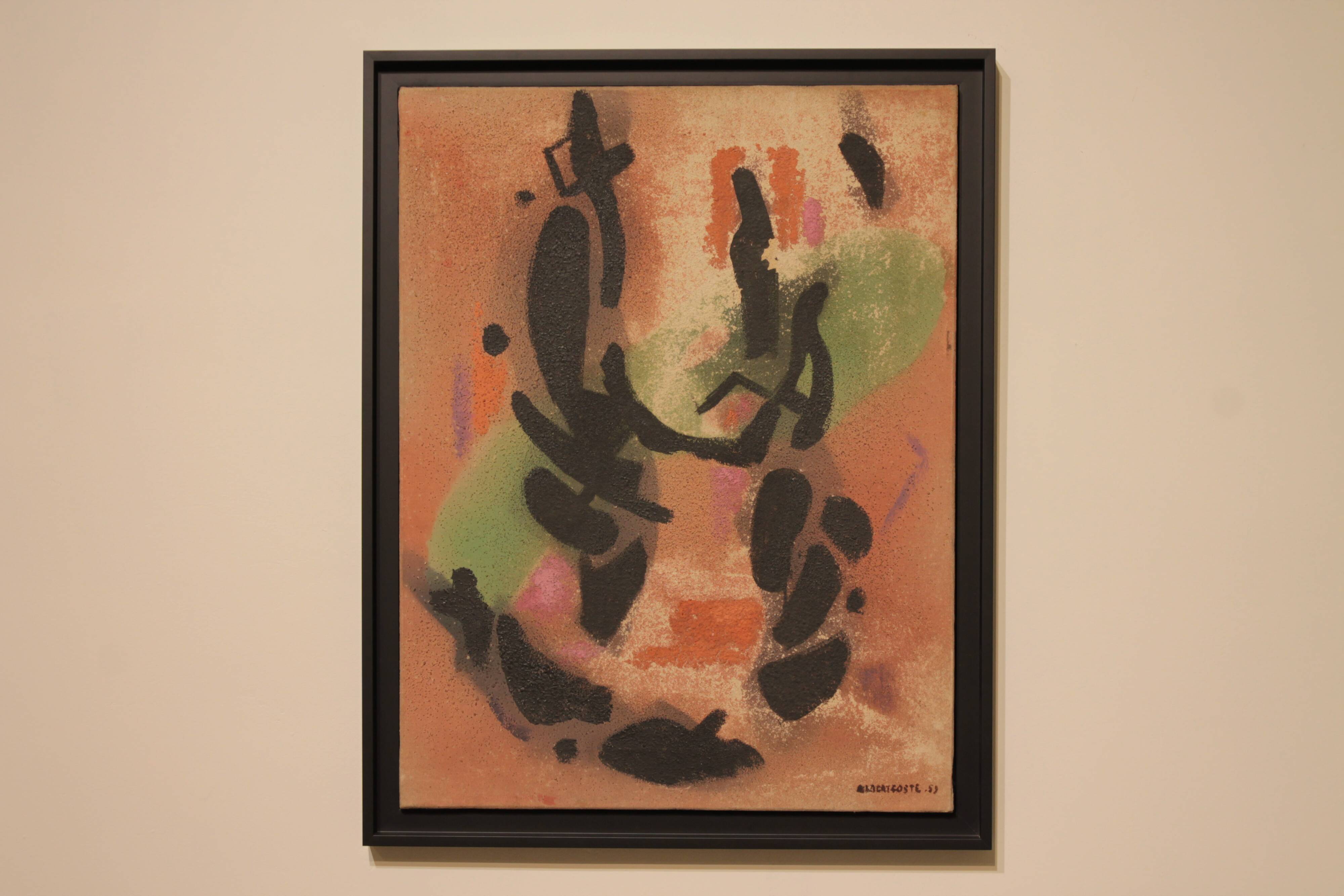 Abstract painting by Albert Coste