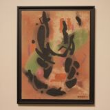 Abstract painting by Albert Coste