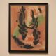Abstract painting by Albert Coste
