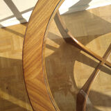 Round coffee table "Astro" in teak - Designer Victor Wilkins - Edition G Plan - 1960