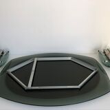 Veca mirror and 2 matching Veca wall lights made in Italy