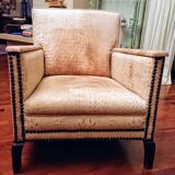 Fauteuil en cuir