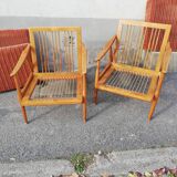 Pair of Scandinavian armchairs