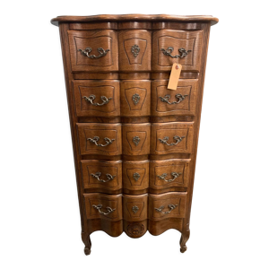 Chiffonnier galbé, arbalète
