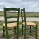 Set of 4 mulched chairs design campaign 1960