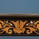 Antique table attributed to Luigi and Angiolo Falcini in chestnut wood, Italy, 19th century.