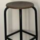 Old industrial high stool