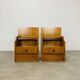 Paire de chevets scandinaves en teck, années 60