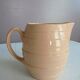 Longwy ceramic pitcher Height 12 cm pink beige color