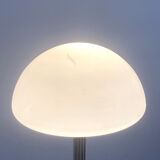 Vintage mushroom lamp 70's metal and opaline