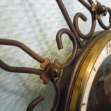 Horloge murale électrique vintage des années 60, marque Hilbing