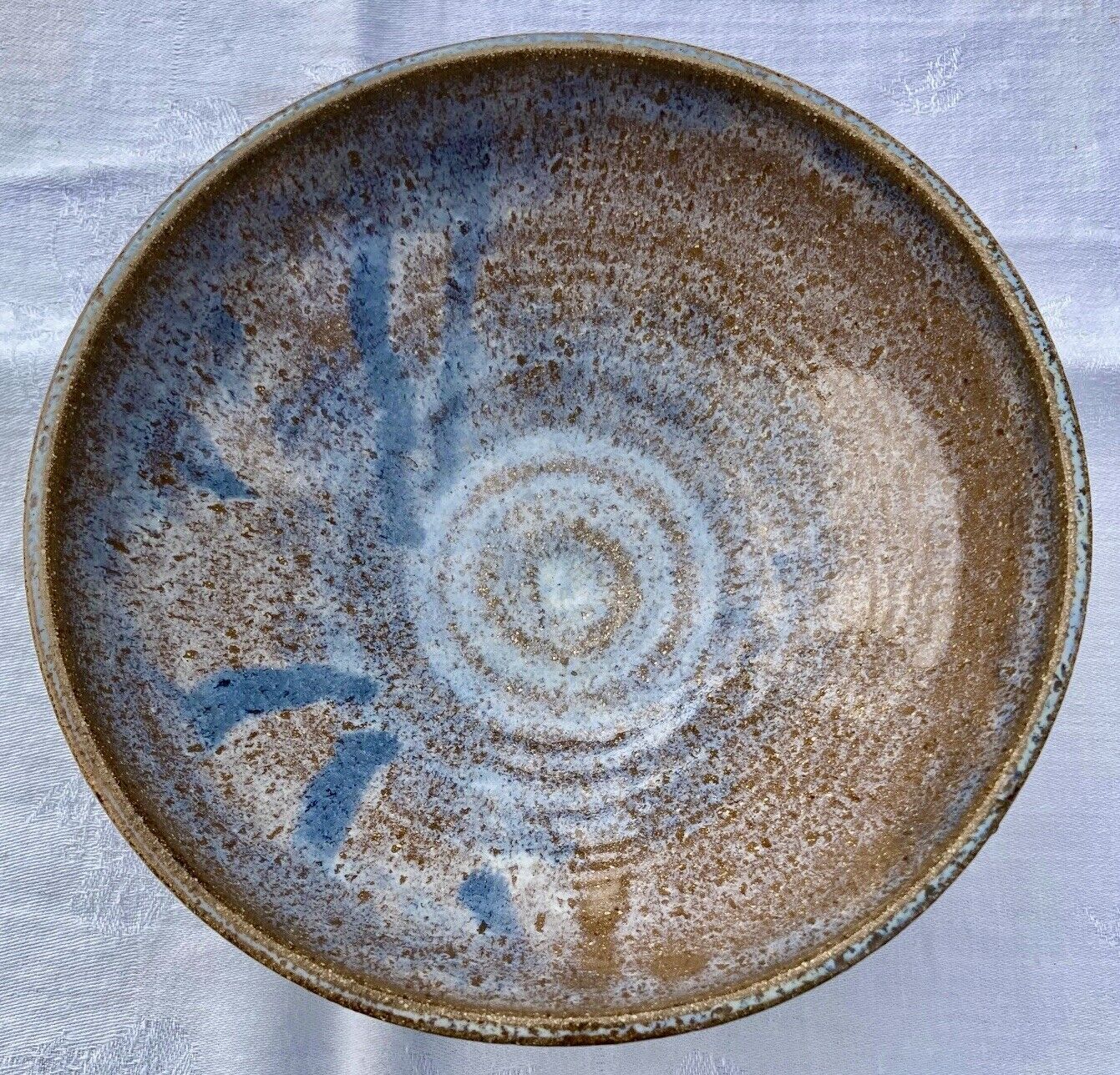 Glazed ceramic cup signed véronique 3 / 98