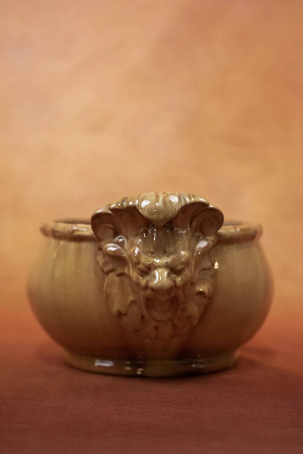 Late 19th - early 20th century glazed earthenware planter - Clément Massier
