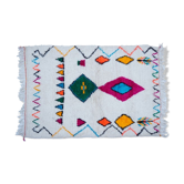 Tapis berbère coloré 138x101cm
